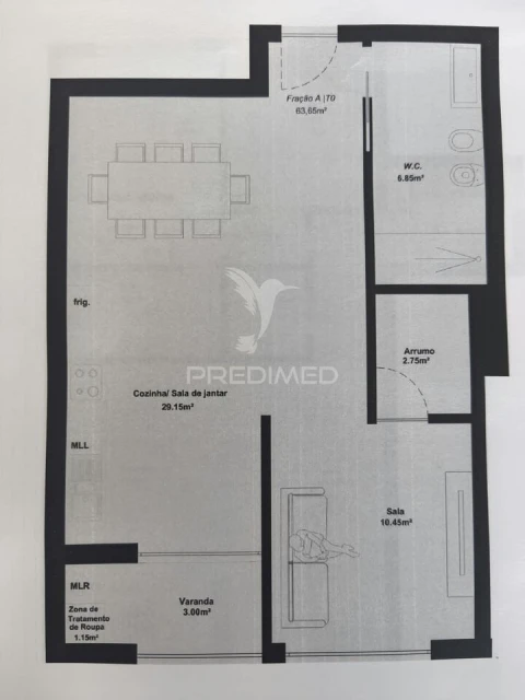 Apartamento T0 para Venda em Gafanha da Nazaré