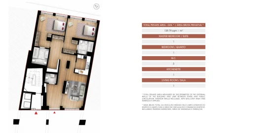 Apartamento T2 para Venda em Santo António
