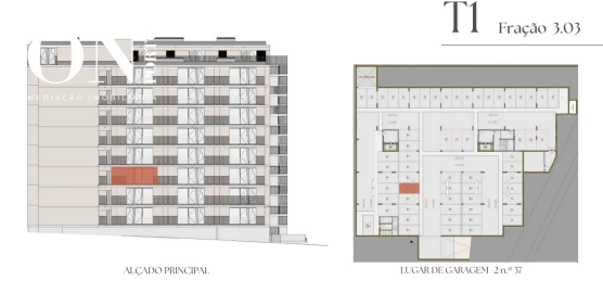 Apartamento T1 para Venda em Vilar de Andorinho