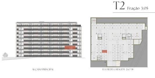 Apartamento T2 para Venda em Vilar de Andorinho