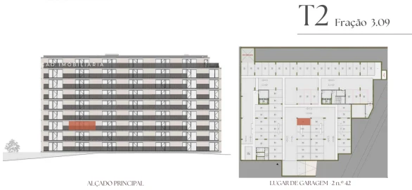 Apartamento T2 para Venda em Vilar de Andorinho