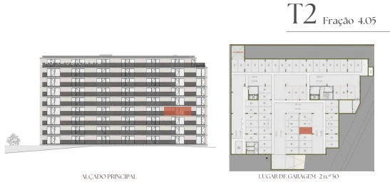 Apartamento T2 para Venda em Vilar de Andorinho