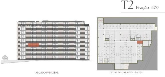 Apartamento T2 para Venda em Vilar de Andorinho