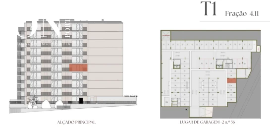 Apartamento T1 para Venda em Vilar de Andorinho