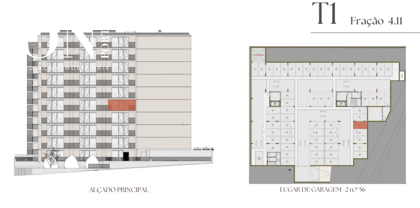 Apartamento T1 para Venda em Vilar de Andorinho Foto 9