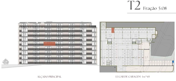 Apartamento T2 para Venda em Vilar de Andorinho