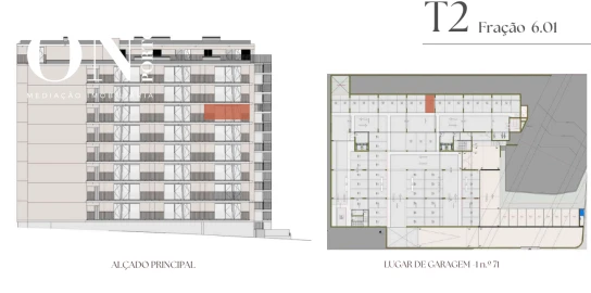 Apartamento T2 para Venda em Vilar de Andorinho