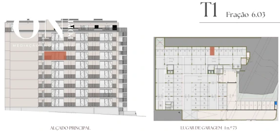 Apartamento T1 para Venda em Vilar de Andorinho