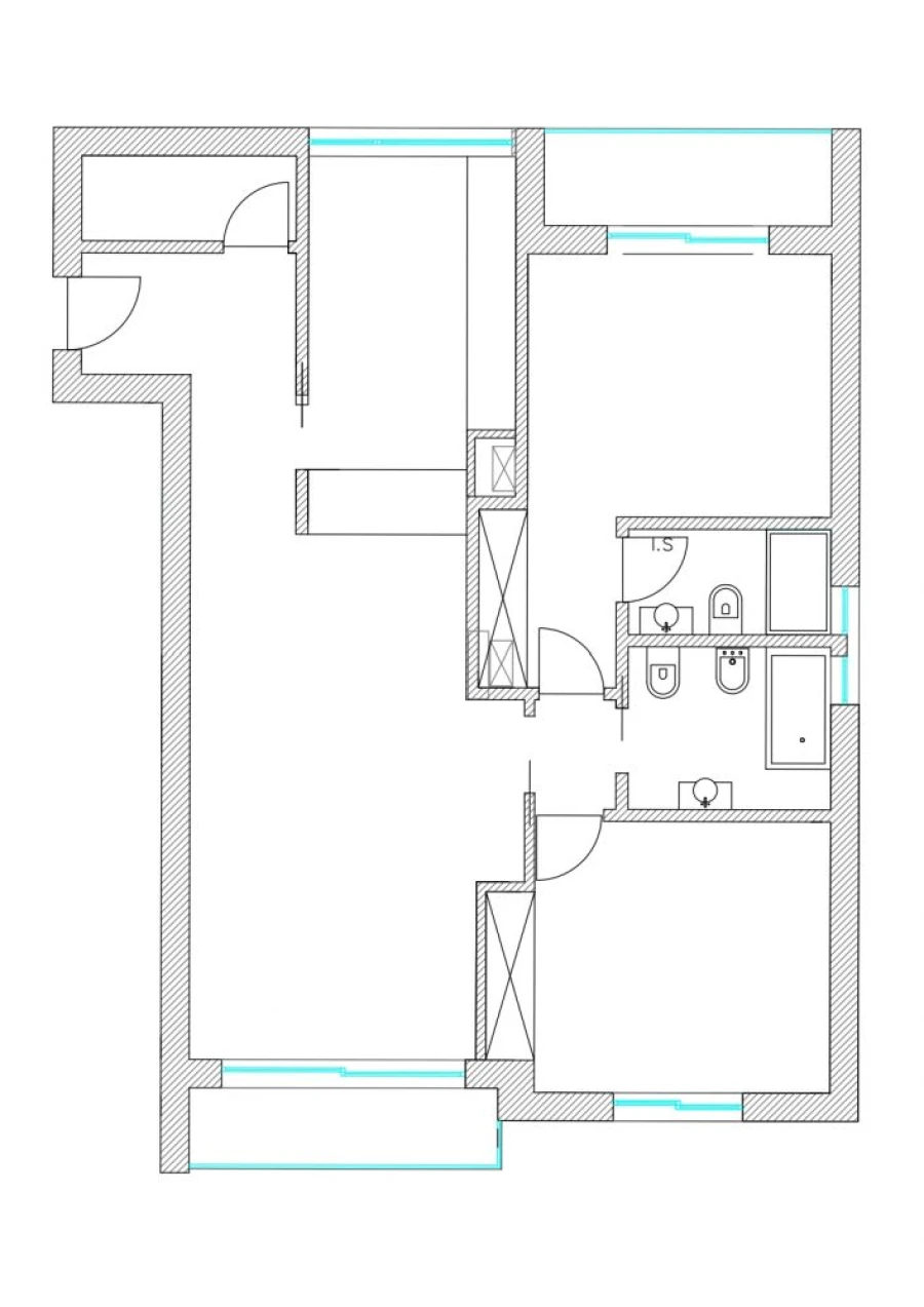 Apartamento T2 para Venda em Paredes de Coura e Resende Planta 1