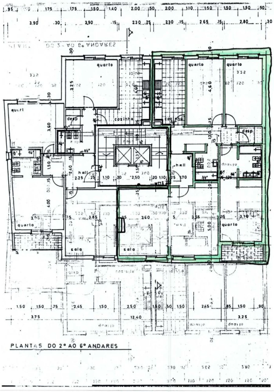 Apartamento T4 para Venda em Barreiro e Lavradio Planta 1