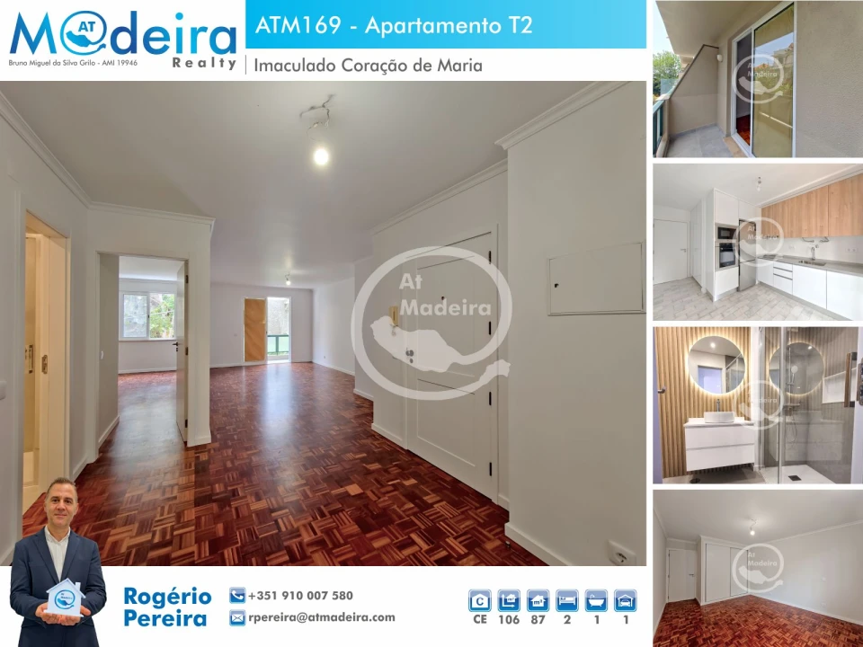 Apartamento T2 para Venda em Imaculado Coração de Maria Foto 1