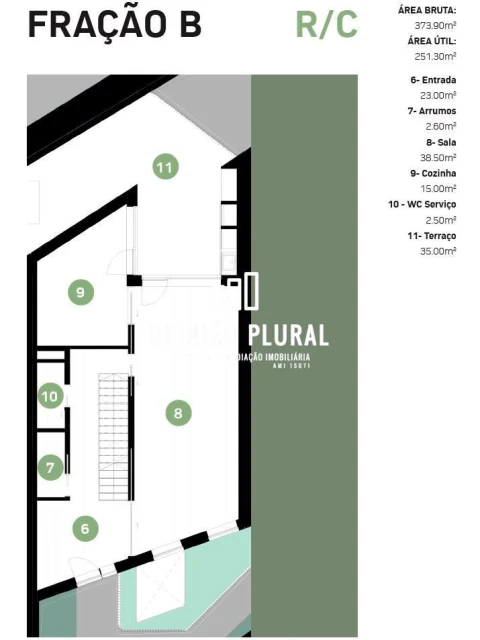 Moradia T3 para Venda em Canidelo
