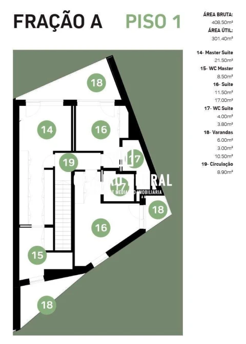 Moradia T3 para Venda em Canidelo