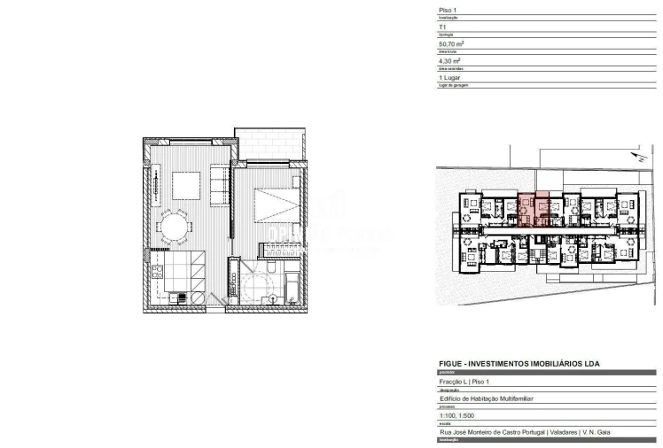 Apartamento T1 para Venda em Gulpilhares e Valadares Foto 15