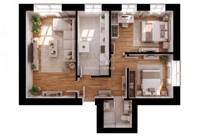 Apartamento T2 para Venda em Penafiel