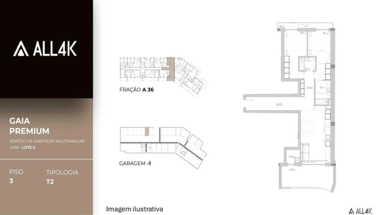 Apartamento T2 para Venda em Oliveira do Douro Foto 8
