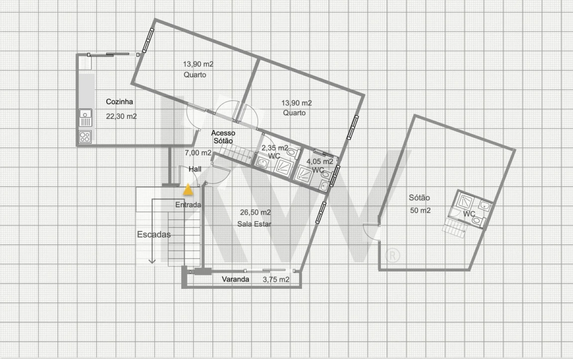 Apartamento T2 para Venda em Alvalade Foto 24