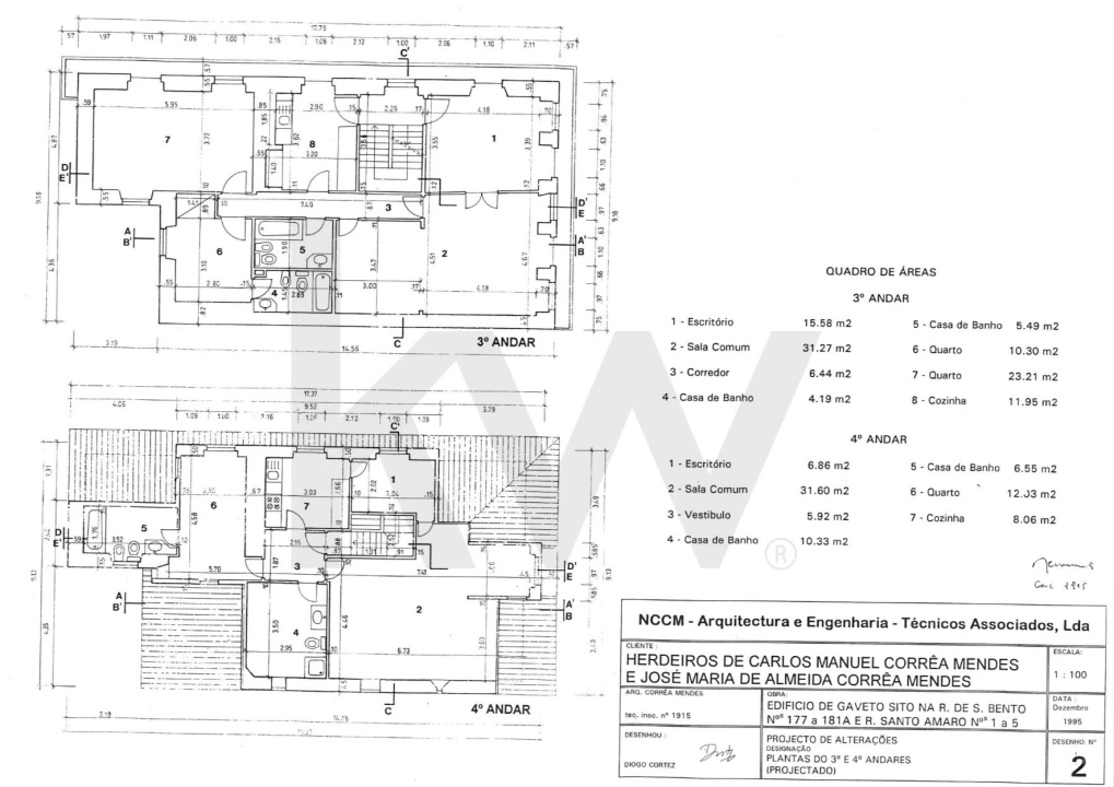 Apartamento T3 para Venda em Campo de Ourique Foto 28