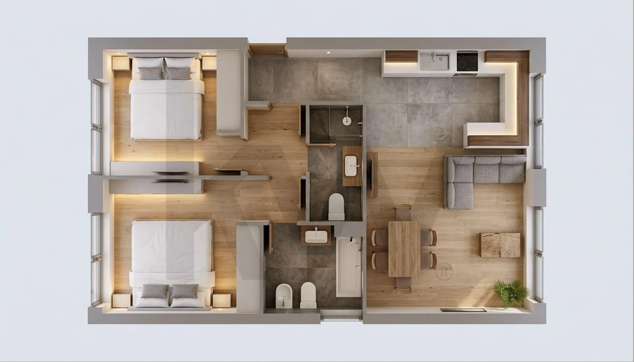 Apartamento T2 para Venda em Moledo e Cristelo Foto 29