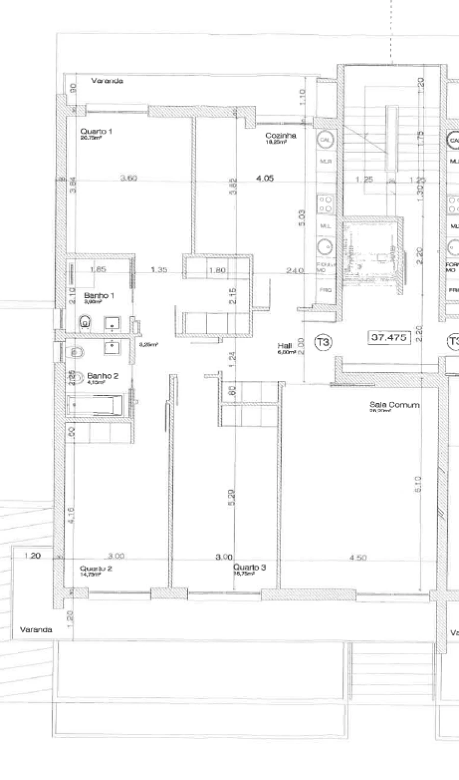 Apartamento T3 para Venda em Tavarede Foto 20
