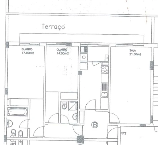 Apartamento T2 para Venda em Castêlo da Maia Foto 31