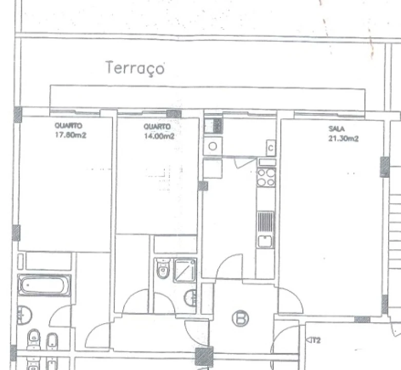Apartamento T2 para Venda em Castêlo da Maia Foto 31