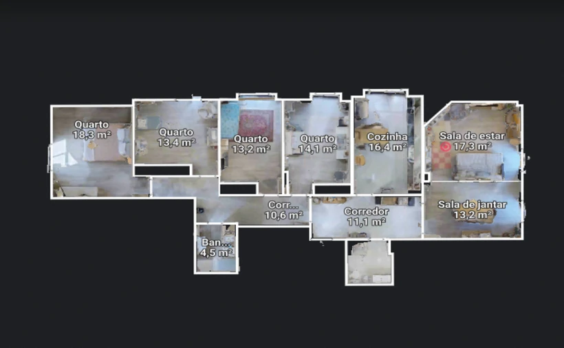 Apartamento T4 para Venda em Alverca do Ribatejo e Sobralinho Planta 1