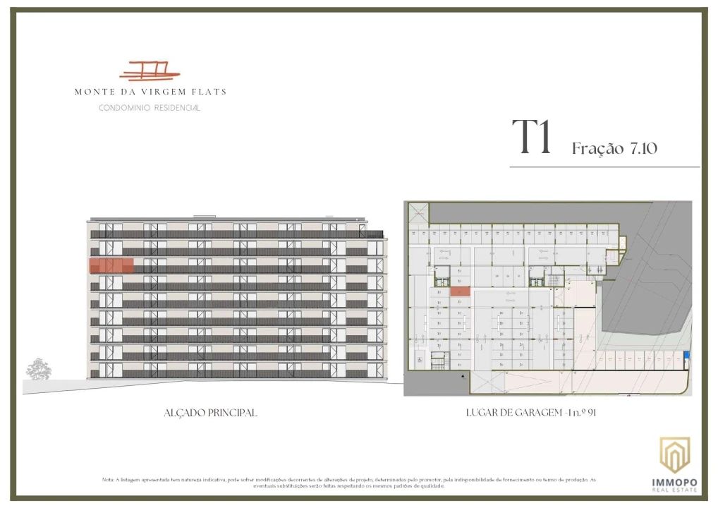 Apartamento T1 para Venda em Vilar de Andorinho Foto 10