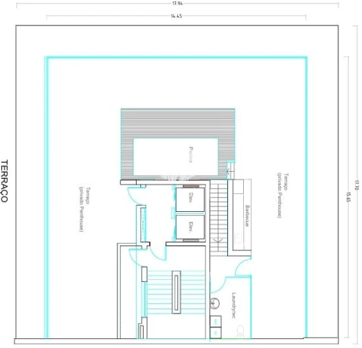 Apartamento T3 para Venda em Portimão Planta 3