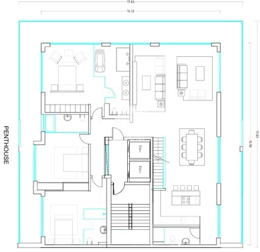 Apartamento T3 para Venda em Portimão Planta 2