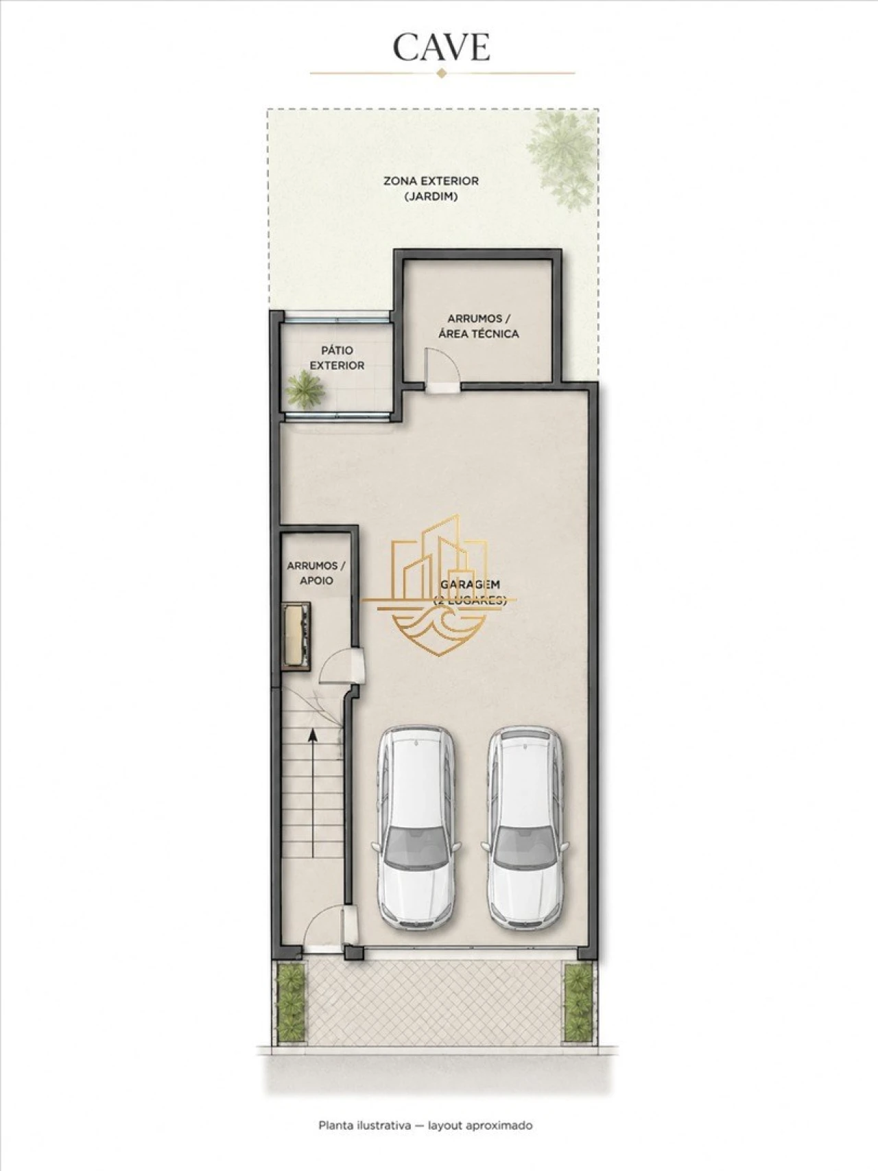 Moradia T3 para Venda em Aldoar, Foz do Douro e Nevogilde Planta 4