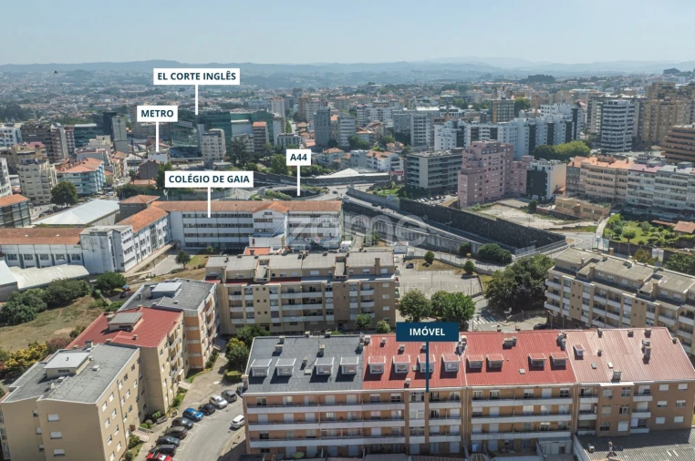 Apartamento T1 para Venda em Mafamude e Vilar do Paraíso Foto 27