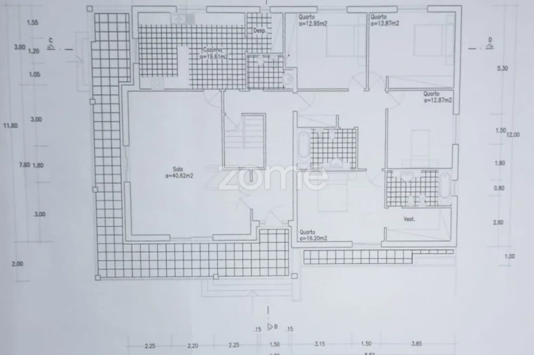 Moradia T4 para Venda em Paço Planta 2