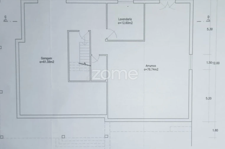 Moradia T4 para Venda em Paço Planta 1