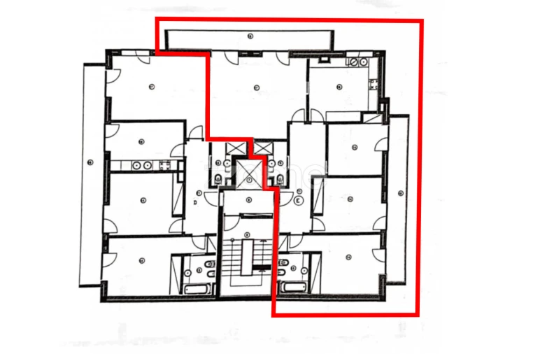 Apartamento T3 para Venda em São João da Madeira Planta 1