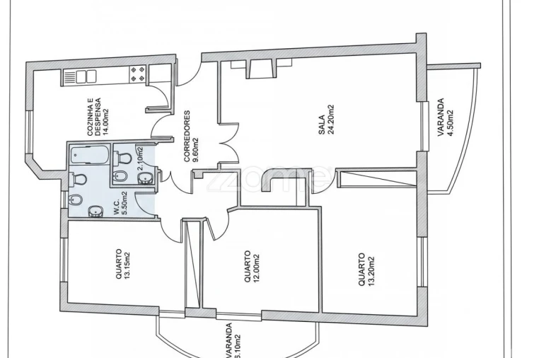 Apartamento T3 para Venda em Ansião Foto 37