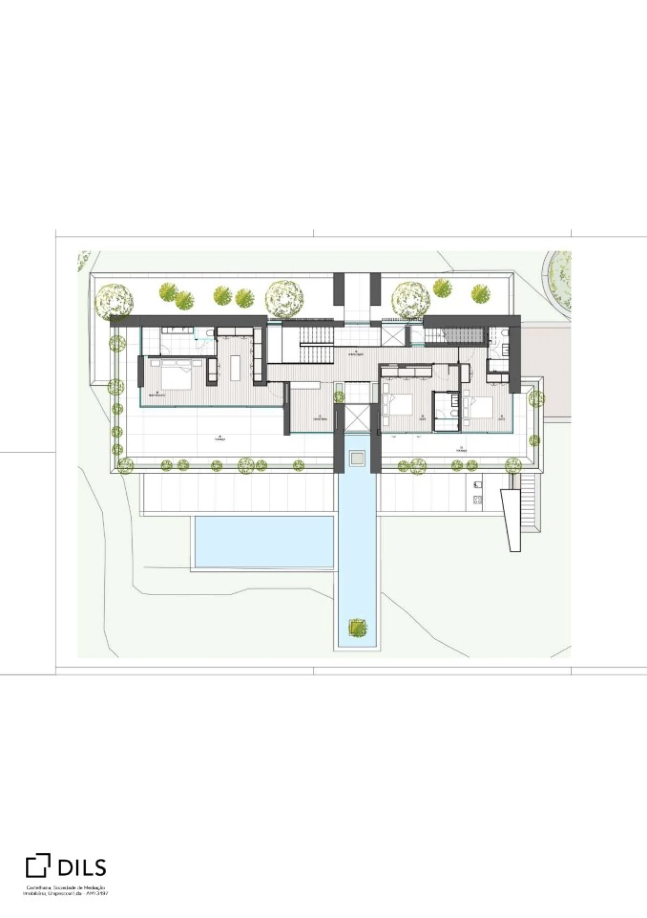 Moradia T4 para Venda em Quarteira Planta 2