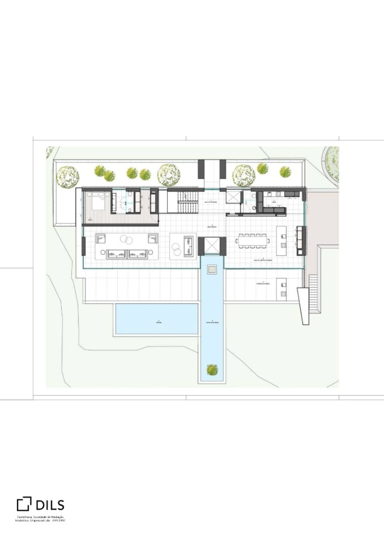 Moradia T4 para Venda em Quarteira Planta 3