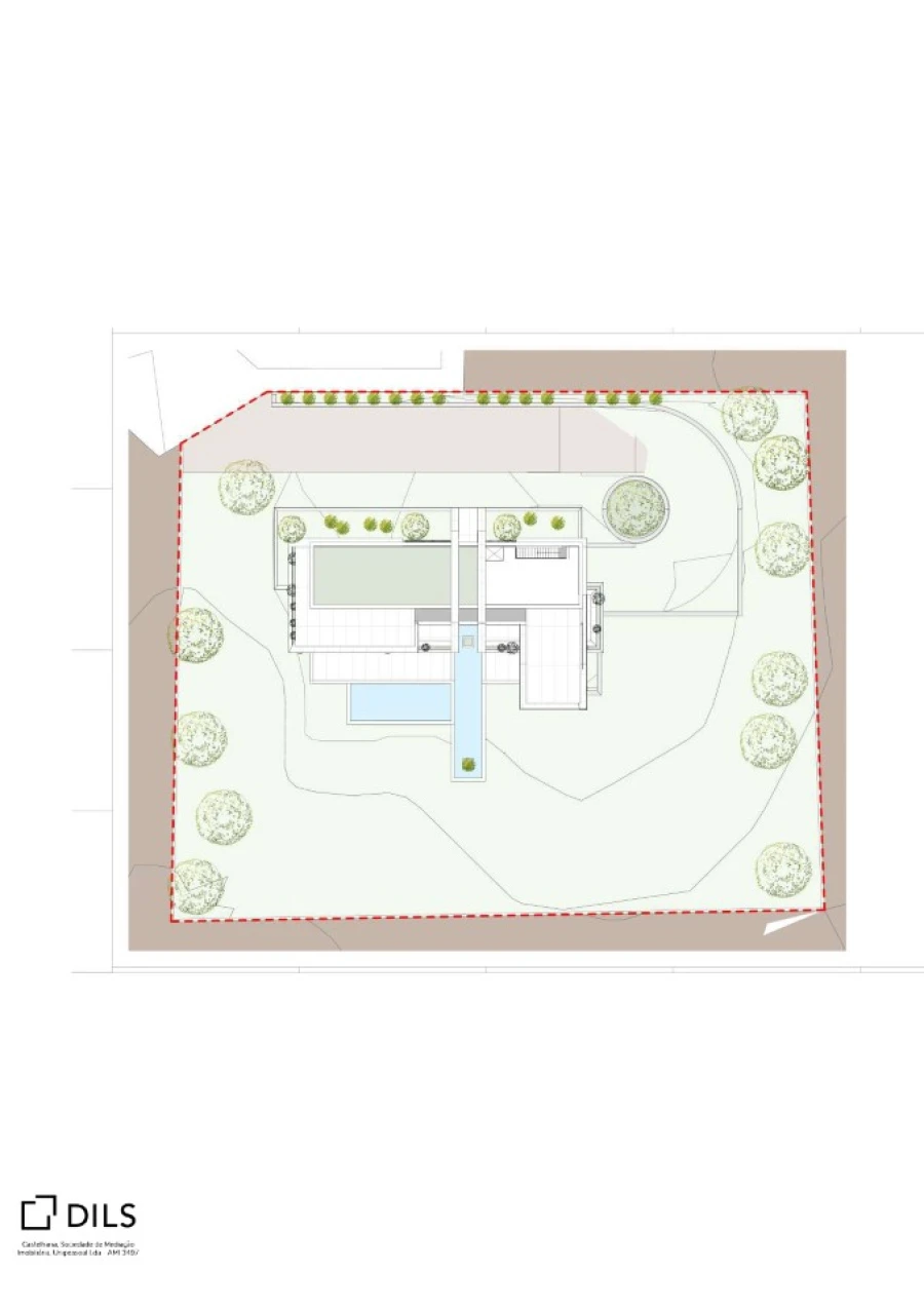 Moradia T4 para Venda em Quarteira Planta 1