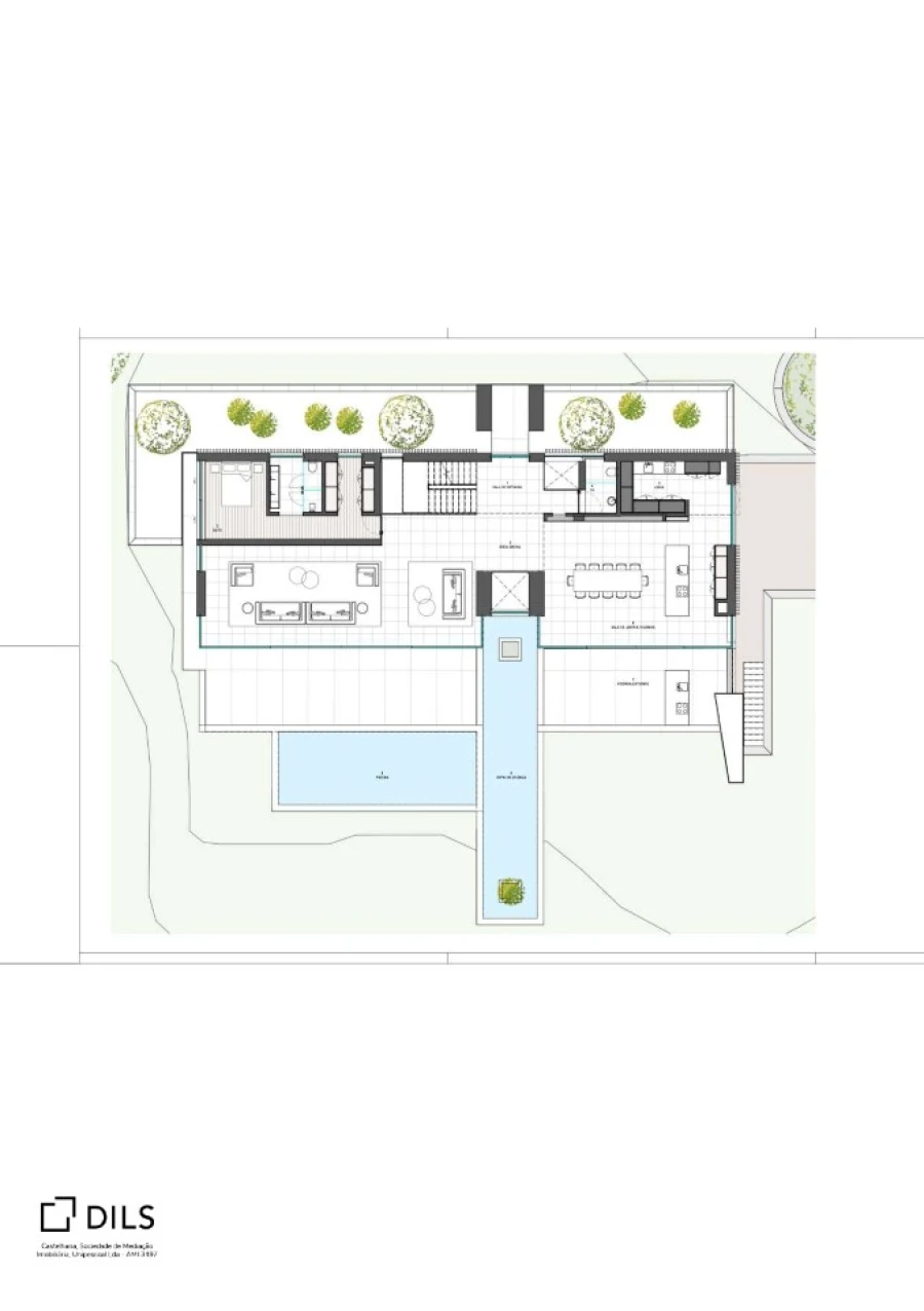 Moradia T4 para Venda em Quarteira Planta 3