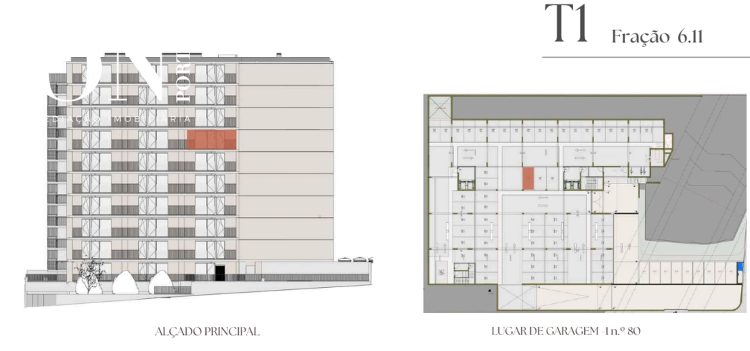 Apartamento T1 para Venda em Vilar de Andorinho Foto 9
