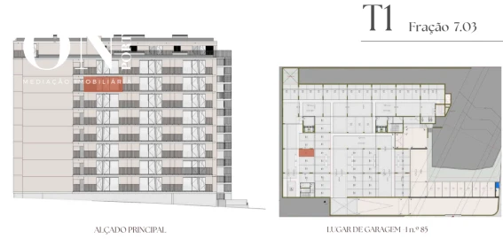 Apartamento T1 para Venda em Vilar de Andorinho