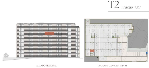 Apartamento T2 para Venda em Vilar de Andorinho