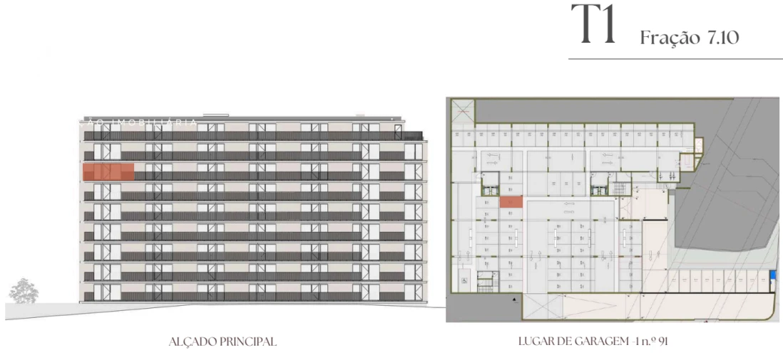 Apartamento T1 para Venda em Vilar de Andorinho Foto 9