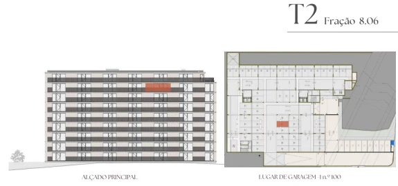Apartamento T2 para Venda em Vilar de Andorinho
