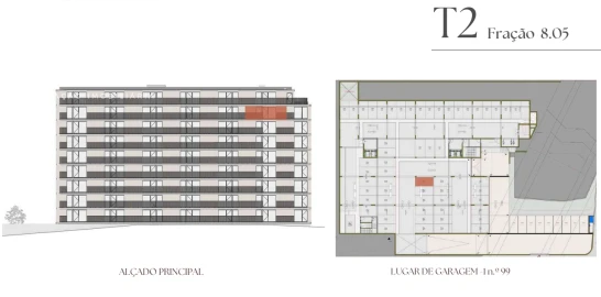 Apartamento T2 para Venda em Vilar de Andorinho