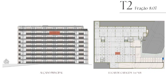 Apartamento T2 para Venda em Vilar de Andorinho