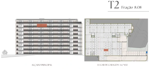 Apartamento T2 para Venda em Vilar de Andorinho