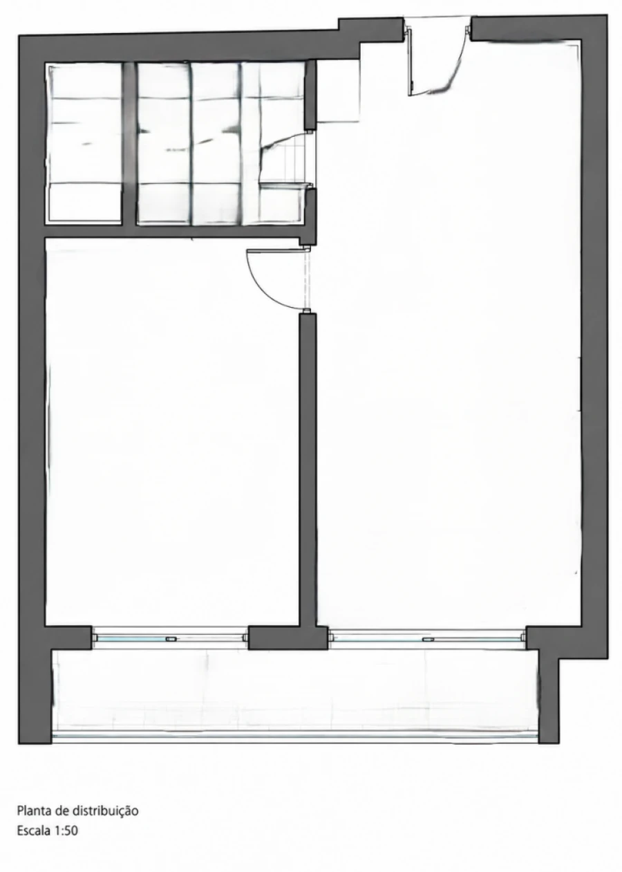Apartamento T1 para Venda em Bonfim Planta 1