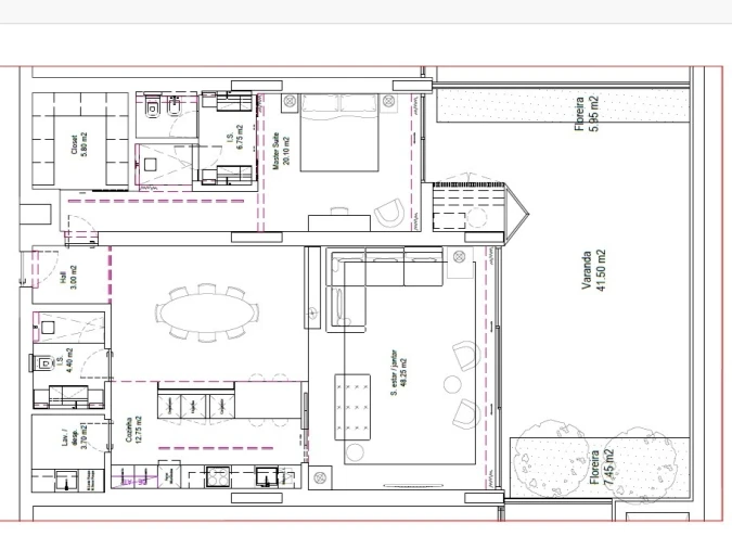 Apartamento T1 para Venda em São Martinho Planta 1
